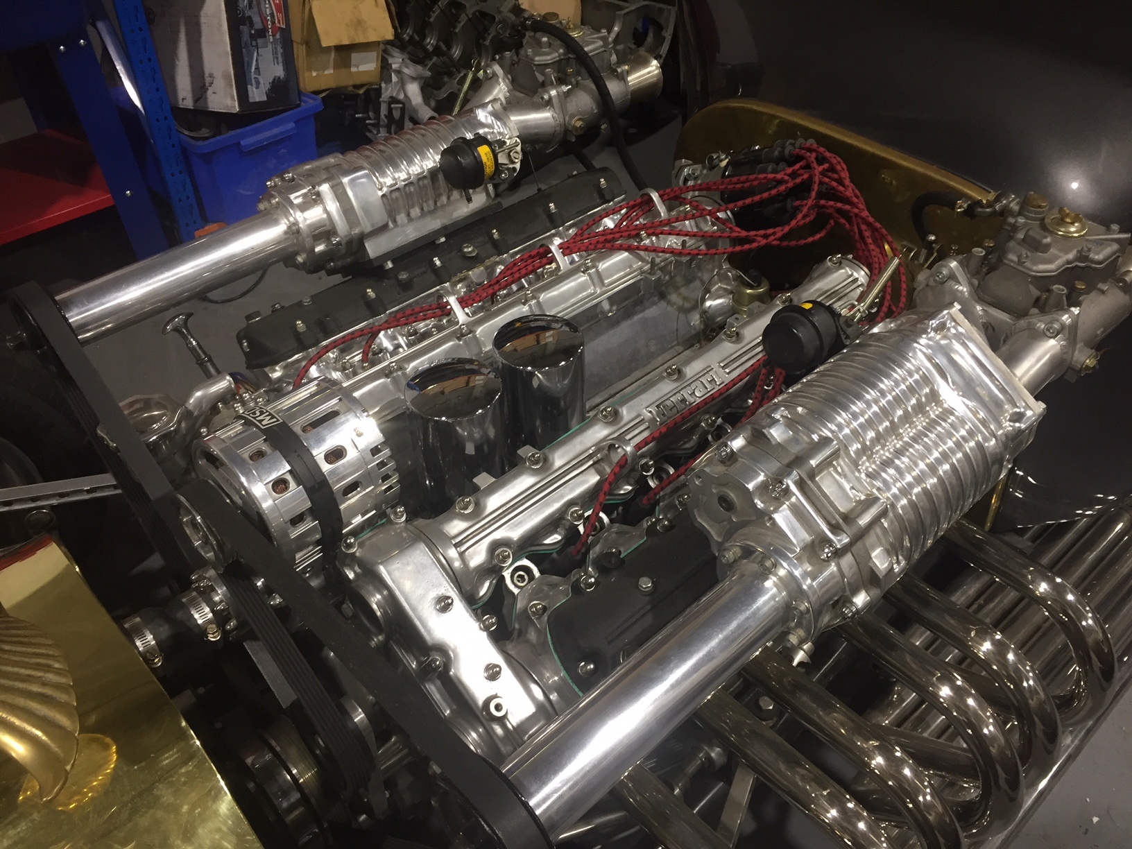 This Twin Supercharged, Ferrari V12Powered T Bucket Ain’t Your
